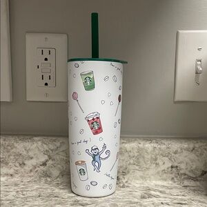 New Starbucks x Roller Rabbit Tumbler
